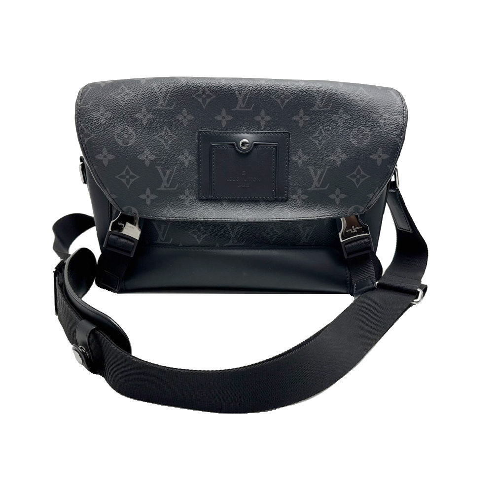 Louis Vuitton Monogram Eclipse Black Messenger Vo… - image 1